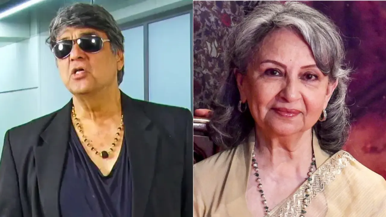 Mukesh Khanna and Sharmila Tagore pic: Instagram